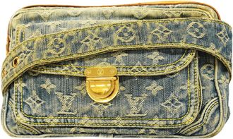 Louis Vuitton Blue Fanny Pack (Pre-Owned)