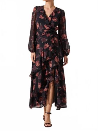 Astr Corrina Dress In Black