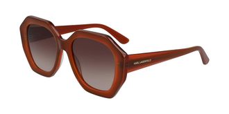 Karl Lagerfeld KL6012S 223 Womens Sunglasses Orange Size 52