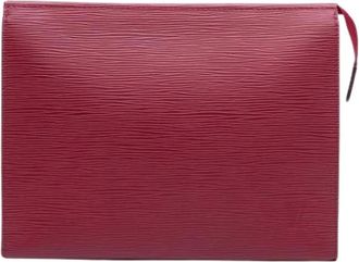 Louis Vuitton Pre-owned Clutches, female, Pink, Size: ONE SIZE Pre-owned Leather Clutch