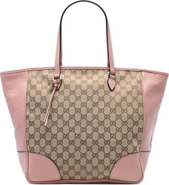 Gucci 2016-2025 GG Bree canvas shopper - Bruin