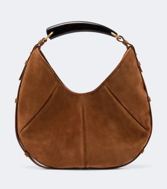 Saint Laurent Bolso al hombro Mombasa Medium de ante