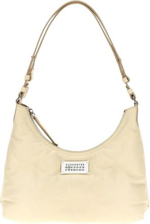 Maison Margiela Elegant Ivory Shoulder Bag