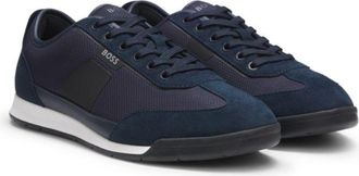 BOSS Trainers with mesh detailing
