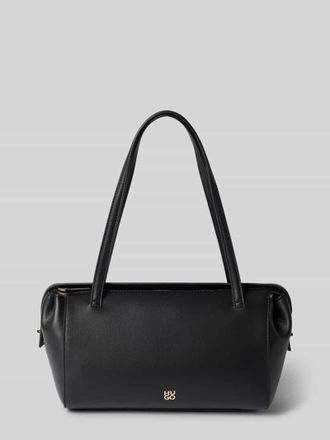 HUGO BOSS Henkeltasche in Leder-Optik Modell Meelo_Duffle in Black, Gr&ouml;&szlig;e 1