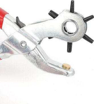 OEM Pinza Perforatrice Per Cinture, Pelle, Bracciali, Cartone, Prodotta In Germania, Set Di 6 Punzoni: 2/2,5/3/3,5/4/4,5 Mm