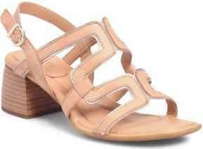 B&oslash;rn Sofia Slingback Sandal in Natural Metallic Combo at Nordstrom Rack, Size 11