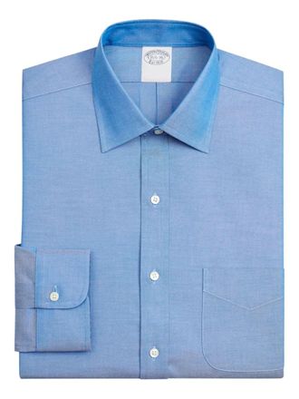Brooks Brothers Camicia con colletto Ainsley - Blu
