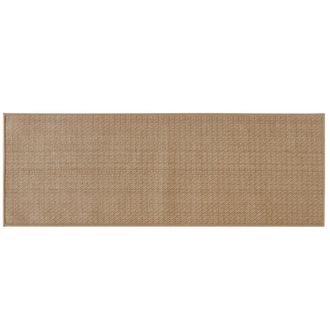 OEM Tapis Cuisine - Caoutchouc Naturel Antid&eacute;rapant - Lin Brun - Pour Evier - 44 X 120 Cm