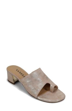 Vaneli Cruz Toe Loop Sandal in Champagne at Nordstrom, Size 7.5
