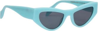 Pinko Pinko, Accessoires, Dames, Blauw, ONE Size, Cassiopea Zonnebril