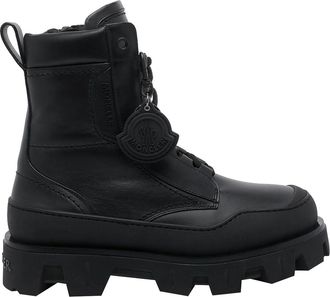 Moncler Black Peak Path Ankle Boots