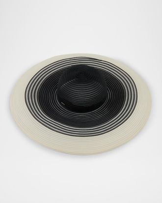 Eugenia Kim Sunny Ombre Sheer Large Brim Hat
