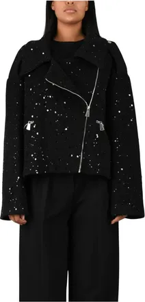 Simona Corsellini Giacca A26Cpgb00101 - - Jackets - Donna - Nero - S