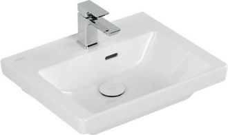Villeroy & Boch Villeroy&boch - Lavabo Del Ba&ntilde;ov&b Subway 3,500x400 Mm Fregadero Con Desbordamiento Con Orificio Para Toque Blanco C+