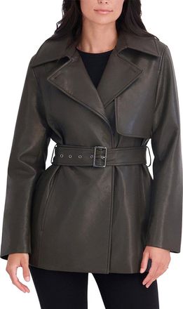 Kenneth Cole Faux Leather Jacket