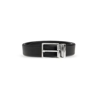Emporio Armani Belts, male, Black, Size: ONE SIZE Reversible Saffiano Leather Belt