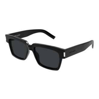 Saint Laurent SL 732 Vadim - unisex - Accessoires - Zwart - Maat: 54 MM Nylon