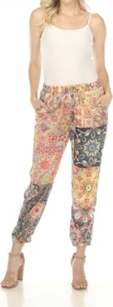 Johnny Was Kaleida Elsie Jogger In Multi Patch