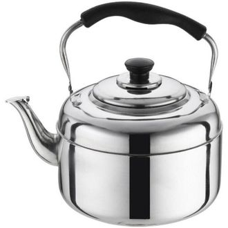 OEM Hervidor De 2 Litros Para Estufa, Tetera De Acero Inoxidable Para Estufa, Hervidor De Gas, Mango Resistente Al Calor, Tetera De Acero Inoxidable