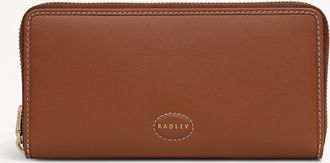 Radley London Cognac Large Zip Around Wallet Chartfield Place SS26 Radley London