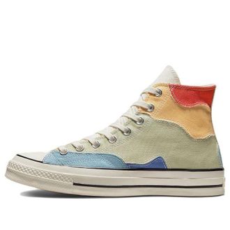 Converse Chuck 70 Hi Crafted Patchwork - Olive Aura A03292C