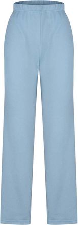 Generic Womens Elasticated Waist Trousers Plus Size Straight Leg Pants Dressy Casual Work Office Trousers Stretchy Lightweight Lounge Pants Pull On Trouser Bo