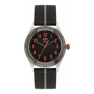 adidas Code Four Horloge - Heren - Sport - Zwart - Maat: ONE Size