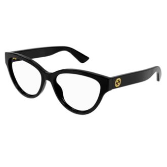 Gucci Glasses, unisex, Black, Size: 55 MM Stylish Black Sunglasses
