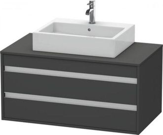 Duravit Ketho M&oacute;dulo Mural 6655, 2 Cajones, 1000mm, Para Lavabo - Duravit