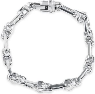 Pompeii3 Mens Designer Link 14k Gold (37gram) or Platinum (61gram) 6-7.5mm Bracelet 8.5