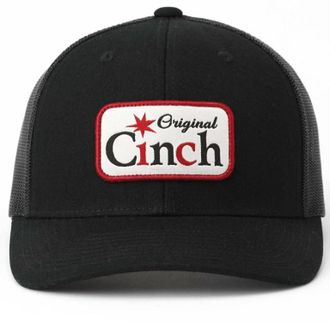 Cinch Mens Snapback Logo Adjustable Snapback Cap In Black