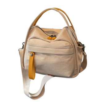 Generic Ladies Handbags - Nylon Bag | Tote Bag | Fabric Shakers Handbag | Elegant Soft Top Pack Sling Bags | For Lady Girls Daily Commute Work Office School C