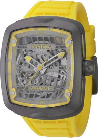 Invicta S1 Rally - Diablo 44216 Heren Horloge - Automatisch Uurwerk - Titanium met grijze Wijzerplaat - 44mm