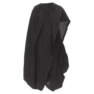 Comme Des Gar&ccedil;ons Comme Des Garcons washed asymmetric draped dress