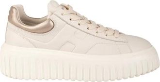 Hogan Stijlvolle Sneakers - Dames - Sneakers - Beige - 39 EU - Schoenen