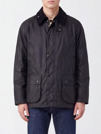 Barbour Bedale Relaxed Fit Waxed Cotton Jacket with Velvet Collar