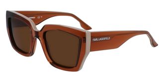 Karl Lagerfeld KL6143S N 246 Womens Sunglasses Brown Size 53