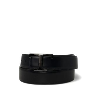 Tod's T Timeless Reversible Belt In Leather