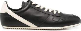 Rick Owens Lace-up Fastening Leather Sneakers