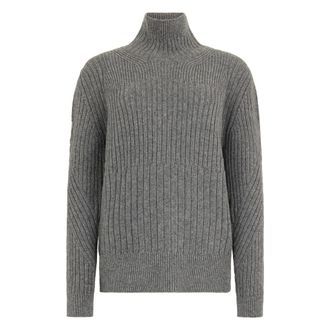 Malo Dames, Truien, Grijs, Maat: XL Leer