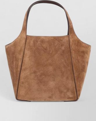 Brunello Cucinelli small suede tote bag