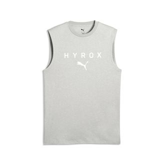 Puma Canotta PUMA x HYROX Cut-Off da uomo, Accessori, Grigio, XXL
