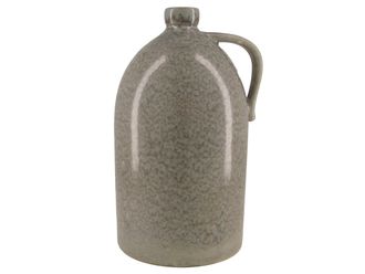 Schubiger M&ouml;bel Flasche Keramik Hellblau H: 36 cm