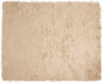 vidaXL Alfombra De Imitaci&oacute;n De Piel De Oveja Tafalla Beige Vidaxl