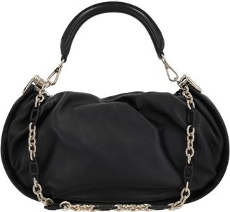 Roger Vivier Zwarte Hobo Tas met Gouden Hardware - Dames - Handtassen - Zwart - ONE Size - Leer - Tassen