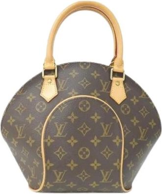Louis Vuitton Pre-owned Handbags, female, Brown, Size: ONE SIZE Pre-owned Vintage Canvas Handbag