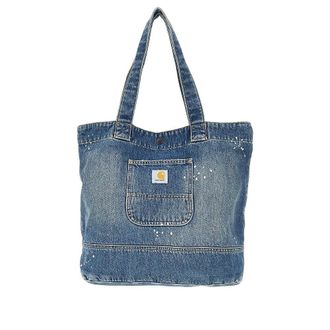 Carhartt Work in Progress Destroy denim tote bag Man One Size