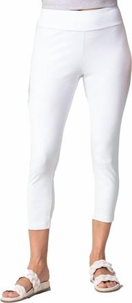Habitat Cotton Knit Capri In White