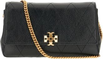 Tory Burch Charlie Quilted Chain Wallet - Bags - Mujer - Negro - ONE SIZE